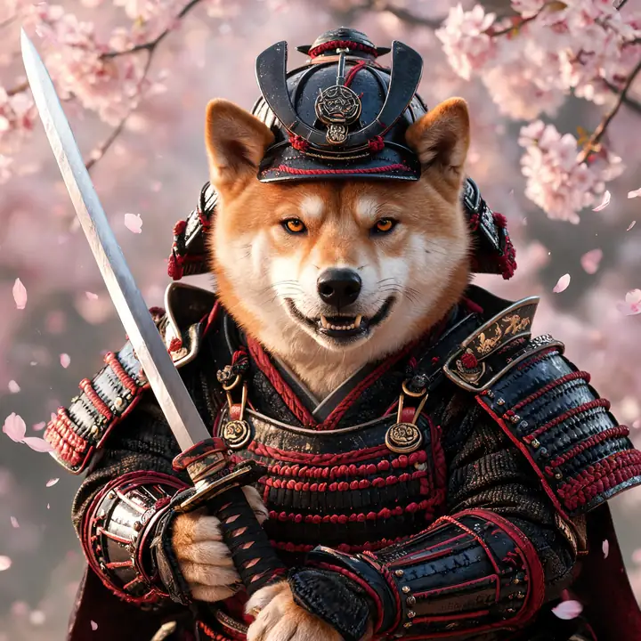 AI pet portrait example 5 โ PawDressed